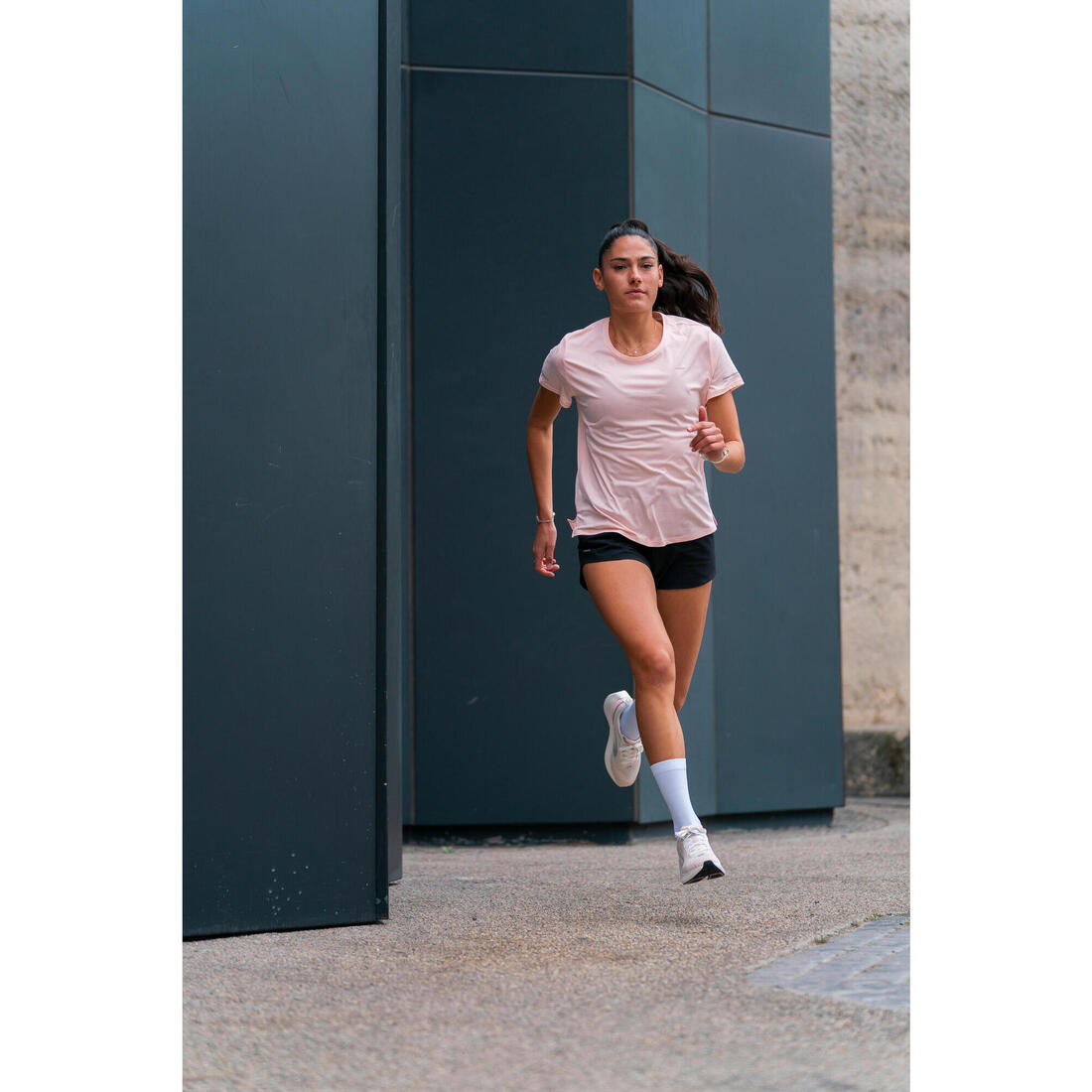 T-shirt running respirant femme - kiprun run 500 dry