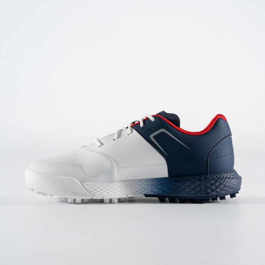 Chaussures golf grip waterproof enfant - MW500 blanc et