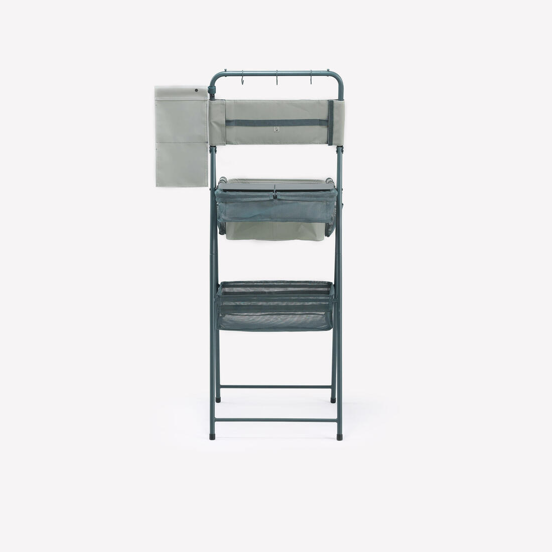 Meuble evier de camping, avec réservoir pour eaux grises et multiples rangements