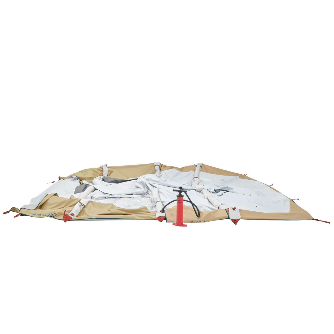 Tente de camping gonflable 5 places 2 chambres, Fresh & Black, Air Seconds 5.2