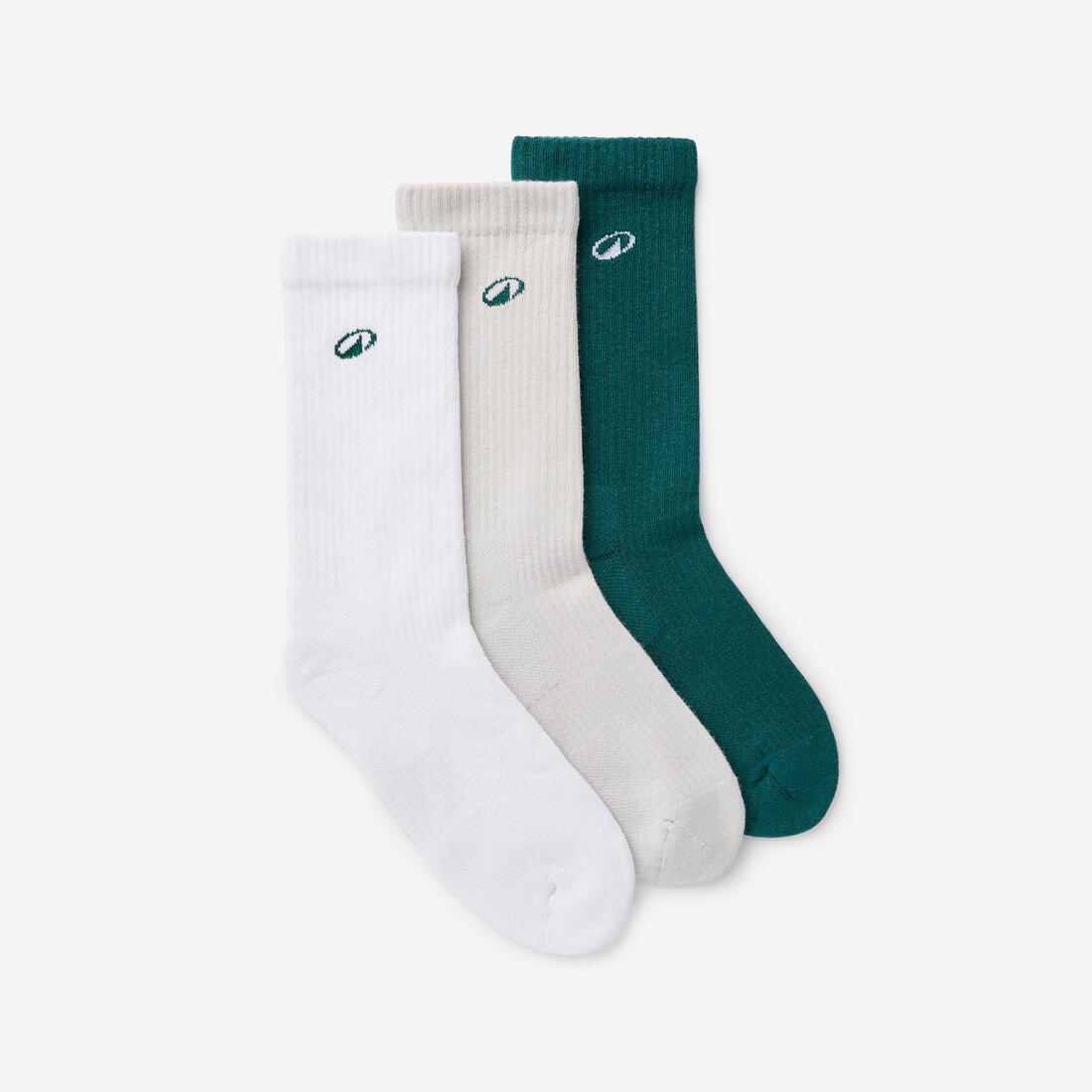 Chaussettes mi-mollet, Elementals, bordeaux rose et, lot de 3