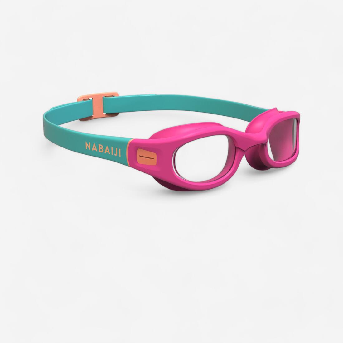 Lunettes de natation soft - verres clairs - petite taille