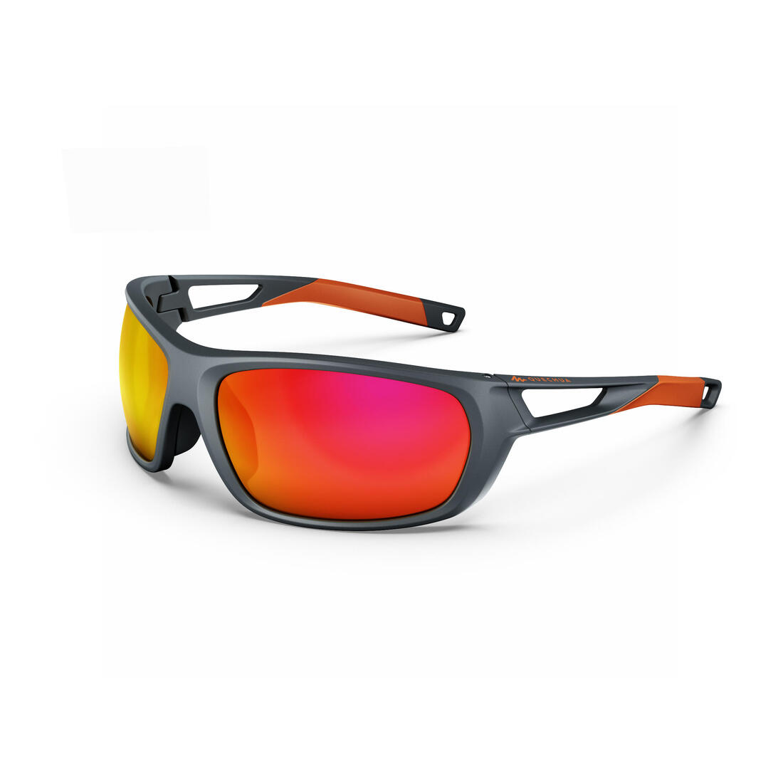 Lunettes de soleil randonnée - MH580 - adulte - polarisantes catégorie 4 – gris carbone