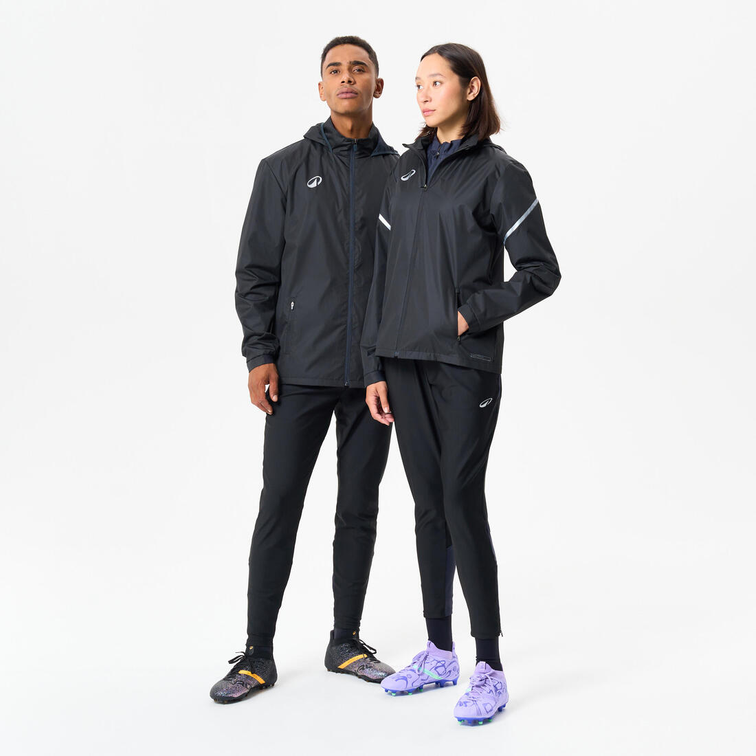 Coupe-pluie de football viralto club noir