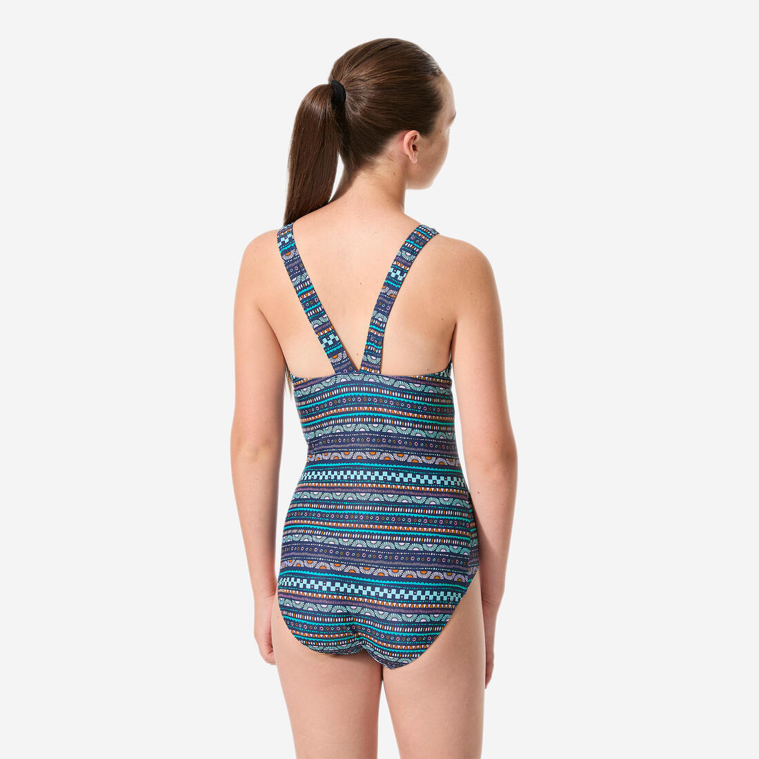 Maillot de bain de natation 1 pièce Fille ado, Vega pantai