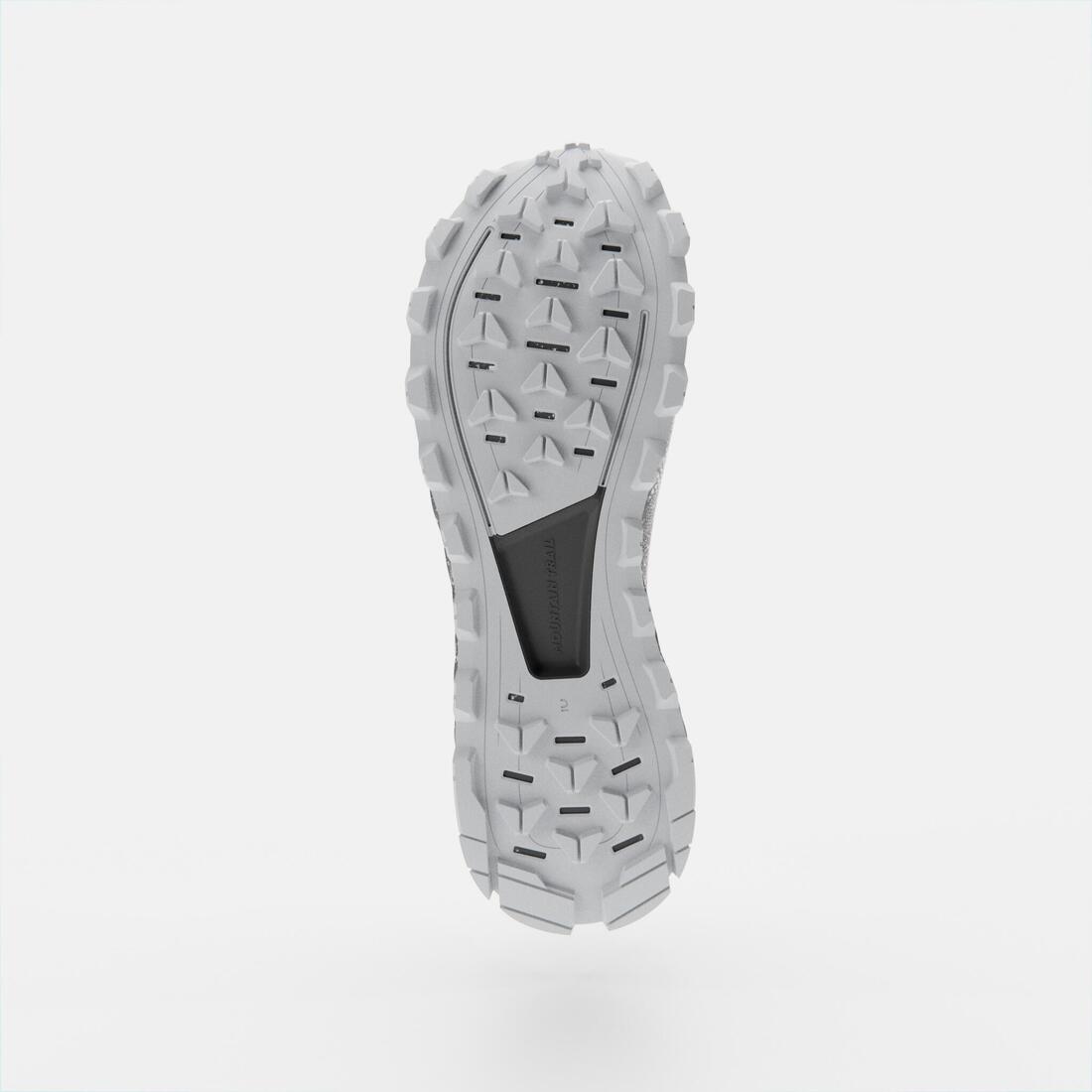 Chaussures de running trail homme, Kiprun mt3, noir blanc