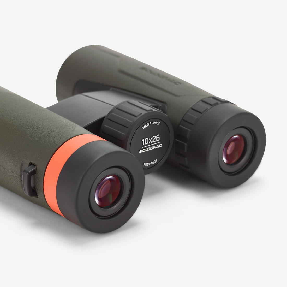 JUMELLES CHASSE KAKI ÉTANCHES 100 10x26