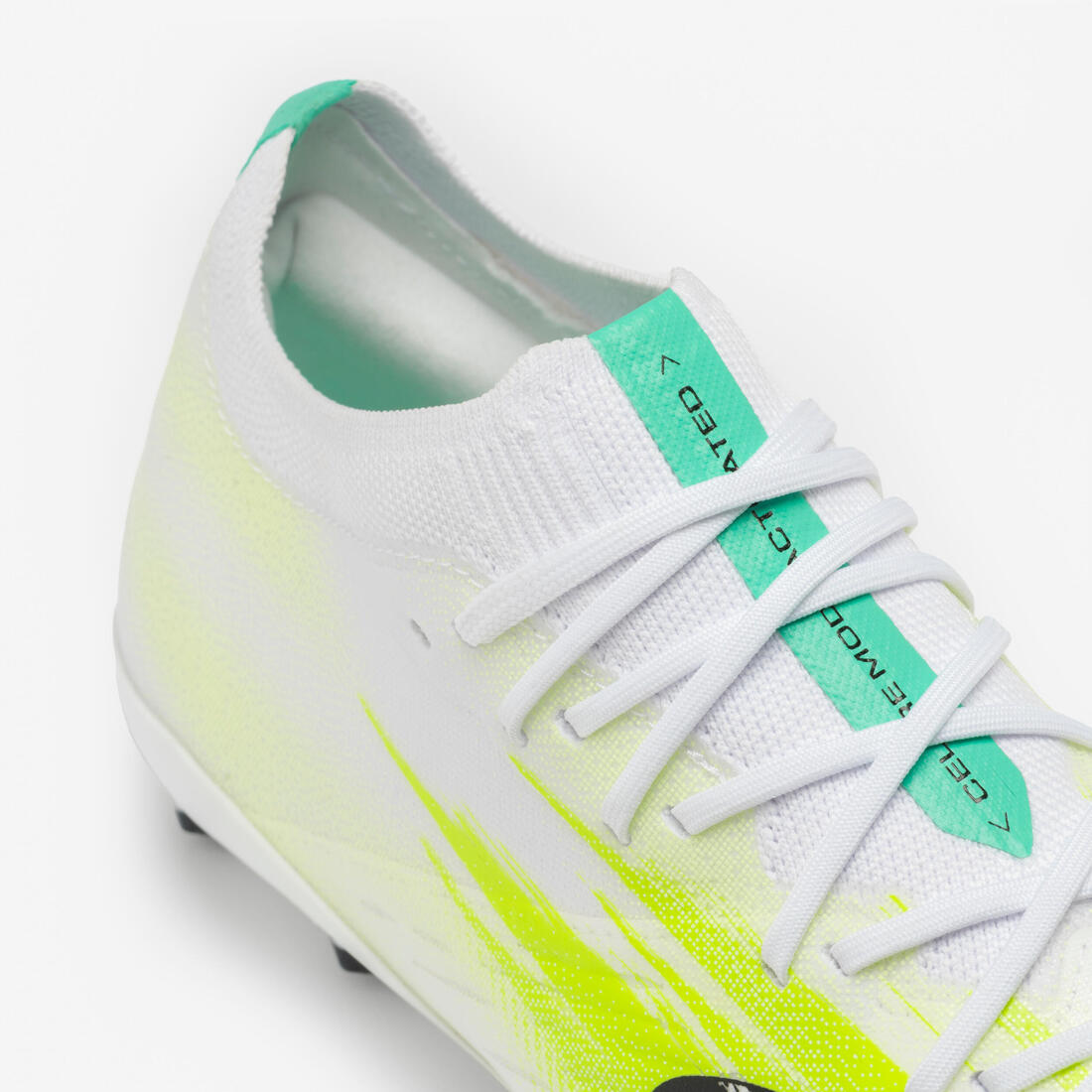 Chaussures de foot adulte CLR 7 Elite FG White Yellow Meteor