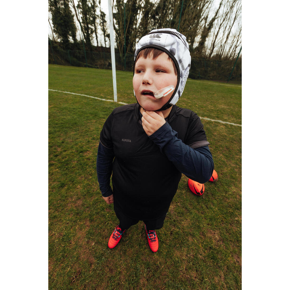 Protège dents de rugby junior - MG500 Decathlon | Canterbury  Blanc Rouge