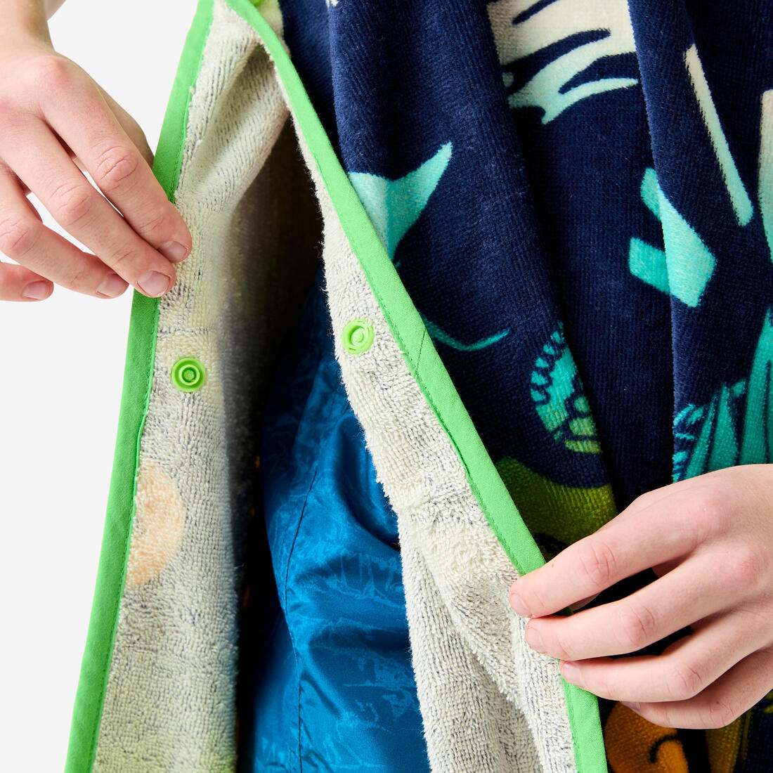Poncho surf 500 junior (110 à 135 cm) surfy