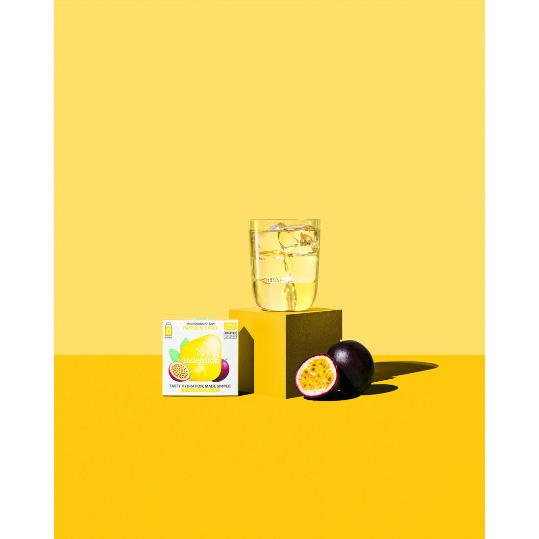 Cubes à diluer extraits naturels fruits de la passion, microdrink 12x500ml