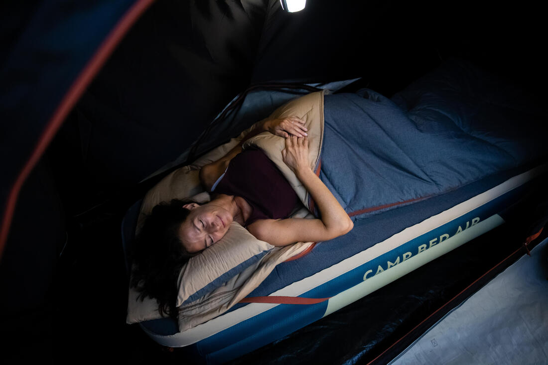 SOMMIER GONFLABLE DE CAMPING - CAMP BED AIR 70 CM - 1 PERSONNE