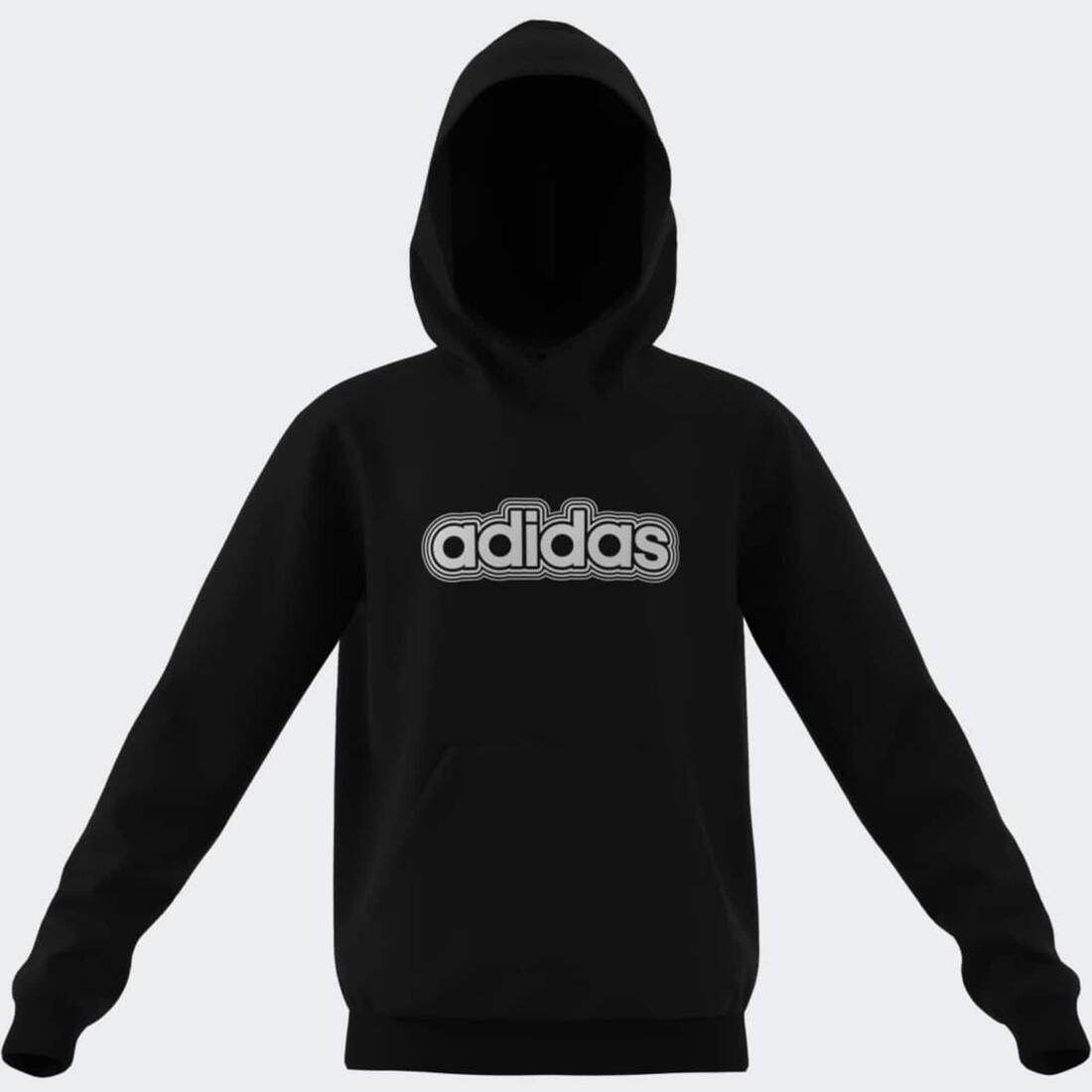 Sweat-shirt à capuche enfant, noir