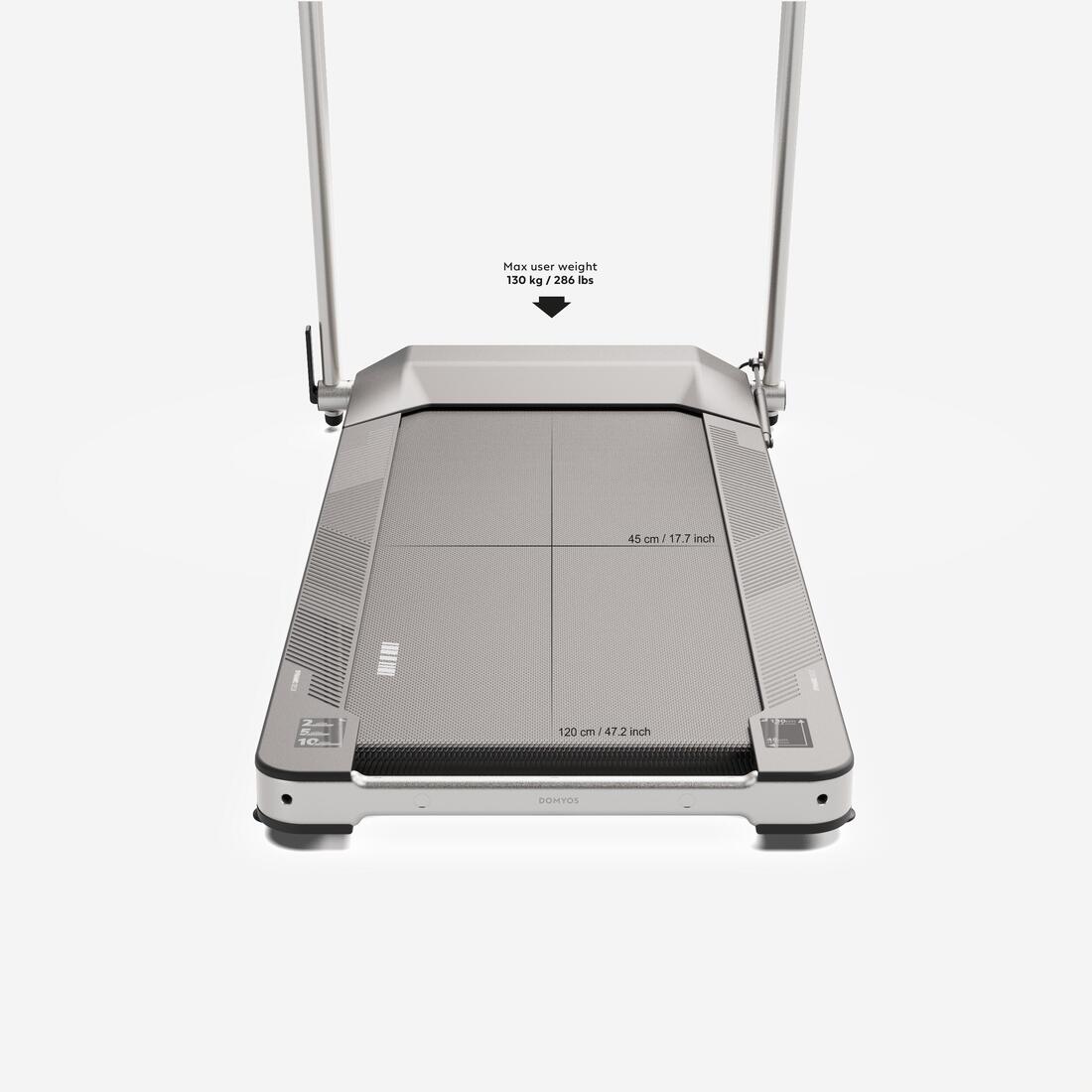 Tapis de course 14km/h et pliable, Compact Run100