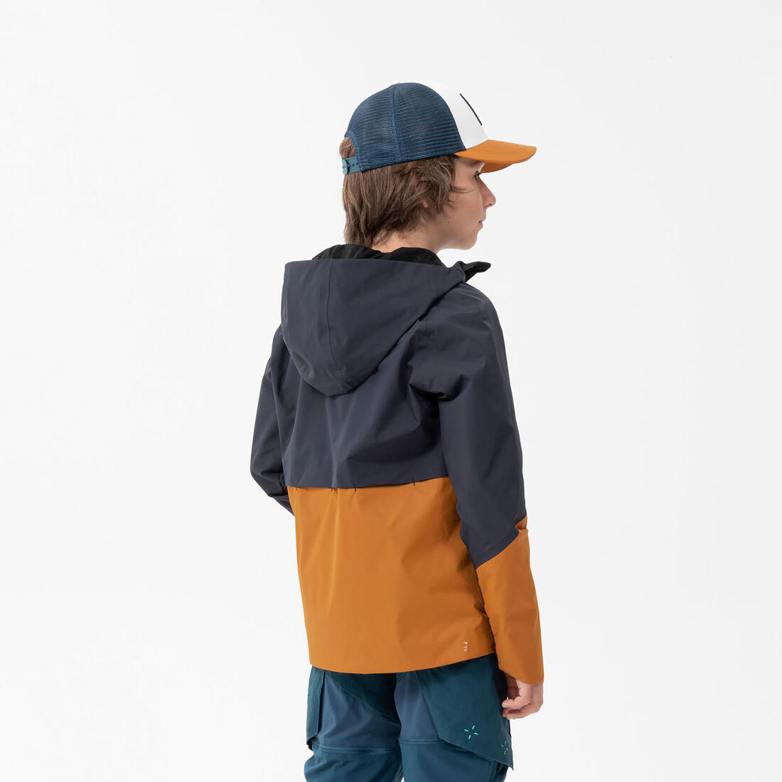 Veste imperméable de randonnée enfant 7-15 ans, MH500 girs