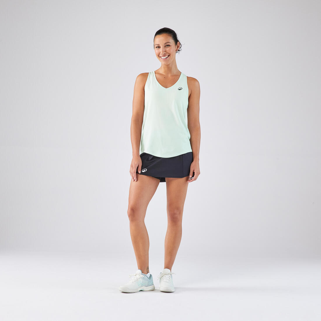 Jupe de tennis HIP BALL Femme - TSkirt Dry Hip Ball noir