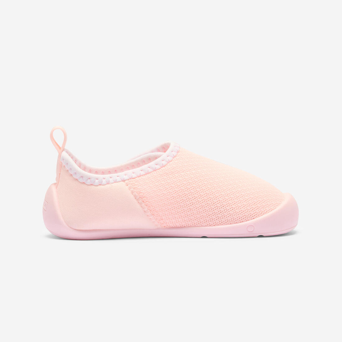 Chaussons à scratch respirants bébé, rose et