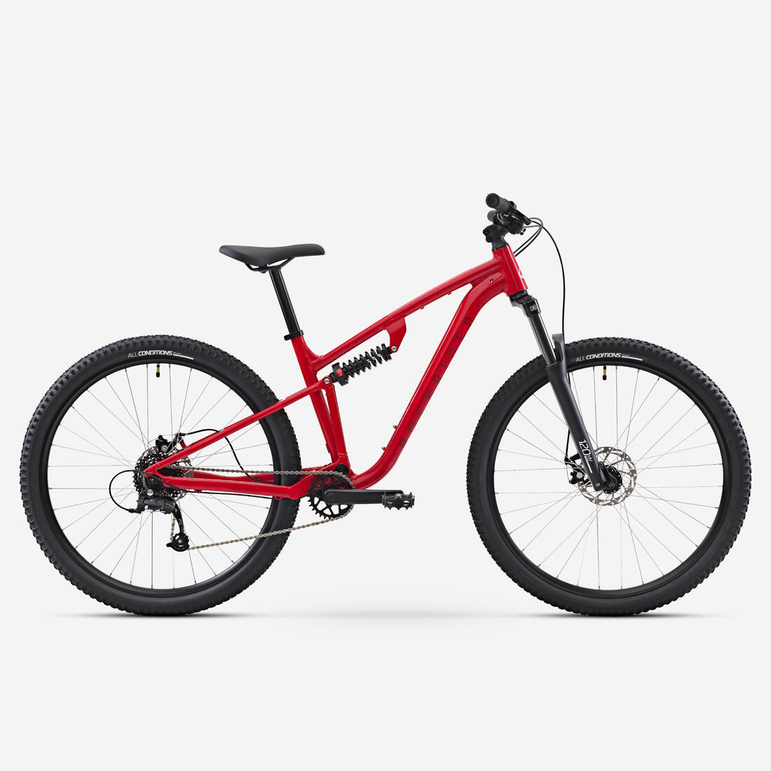Vélo VTT randonnée tout suspendu 29" cadre aluminium, EXPL 100 S
