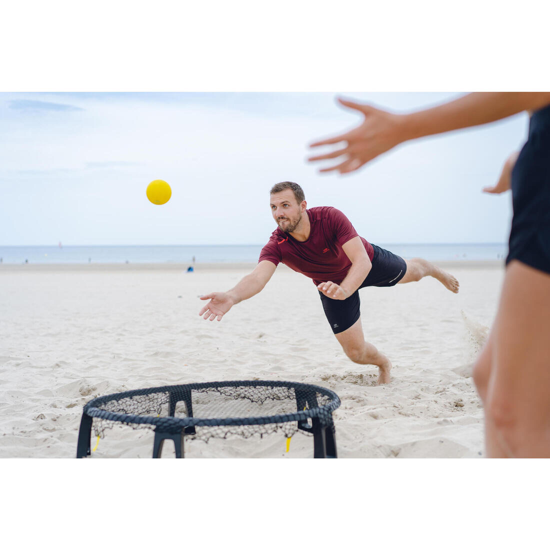 Set de Roundnet jeu de balle pour plage et jardin