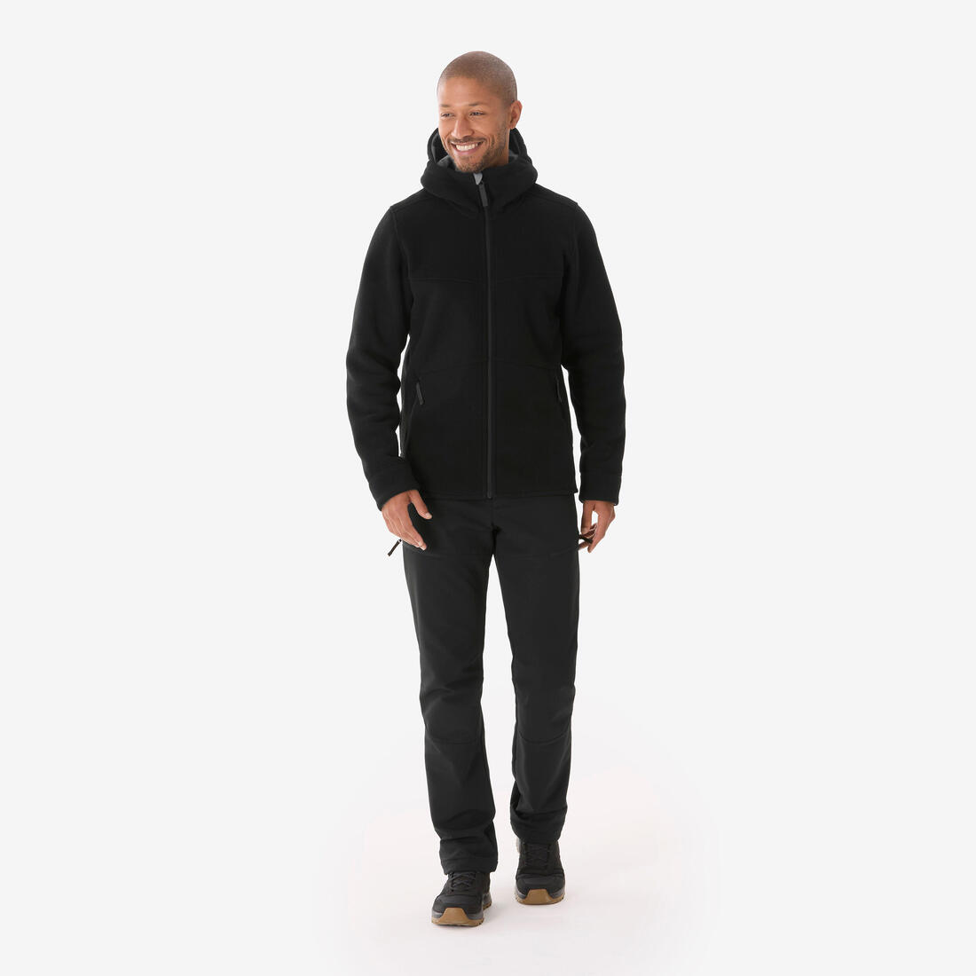 Polaire chaude de randonnée homme, NH500