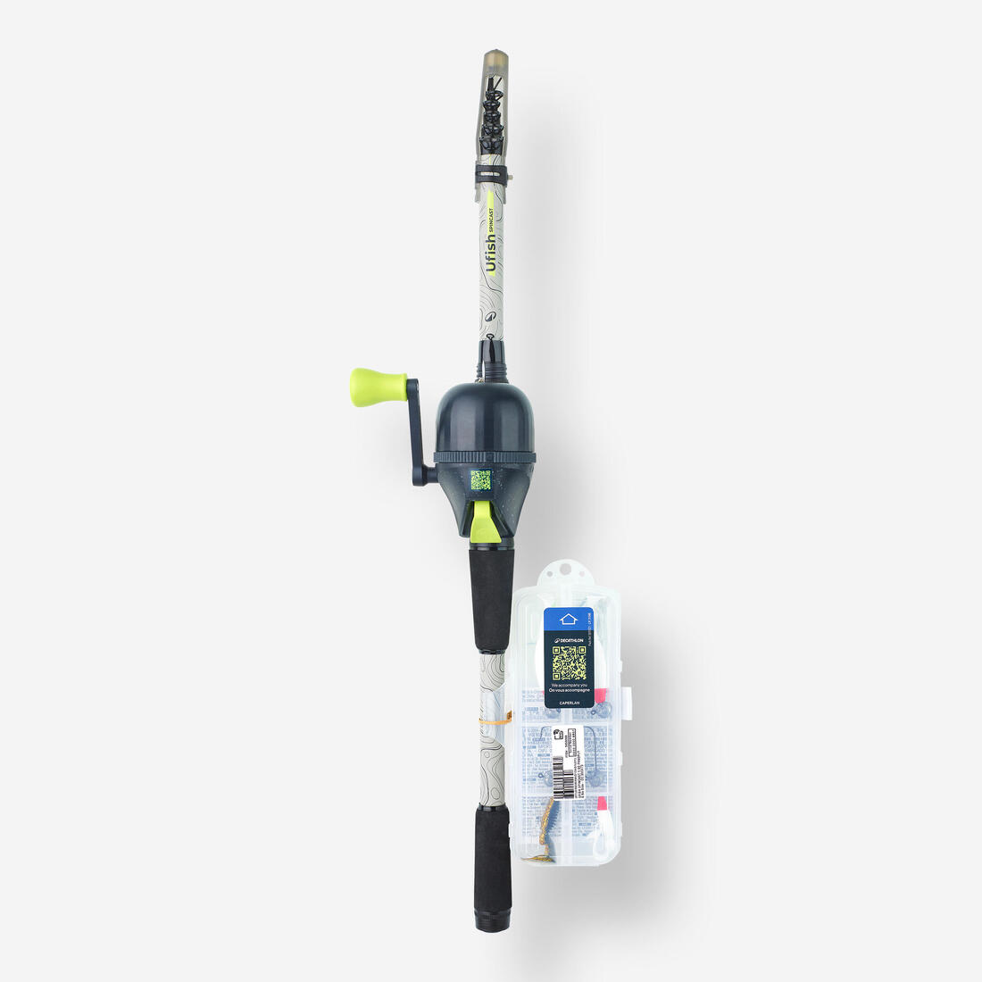 Canne à pêche Ufish Spincast 1m80 avec kit découverte