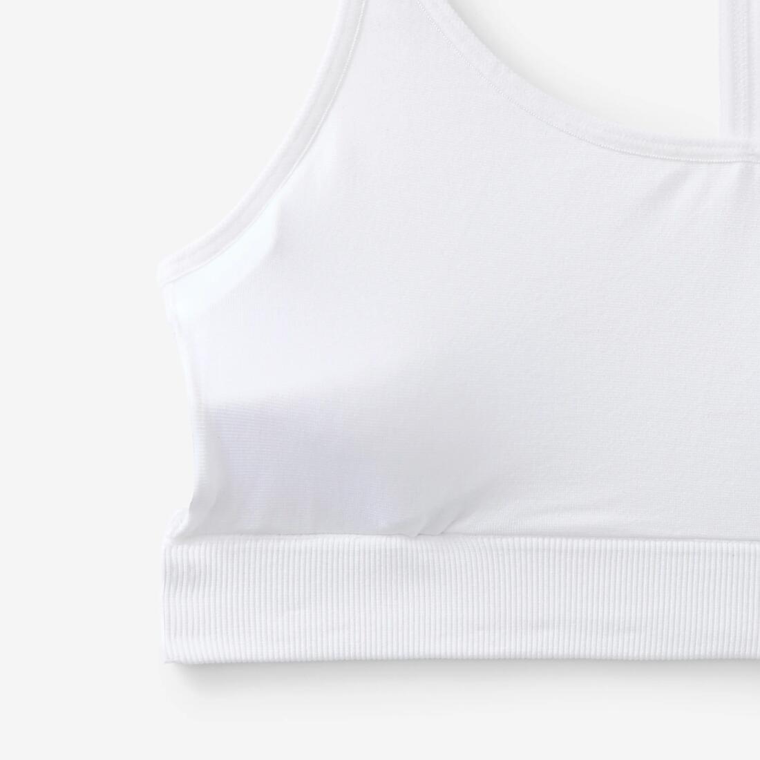 Brassière bralette côtelée femme