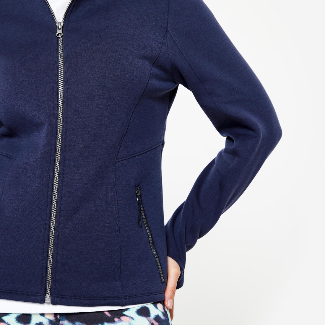 Sweat à capuche zippé femme