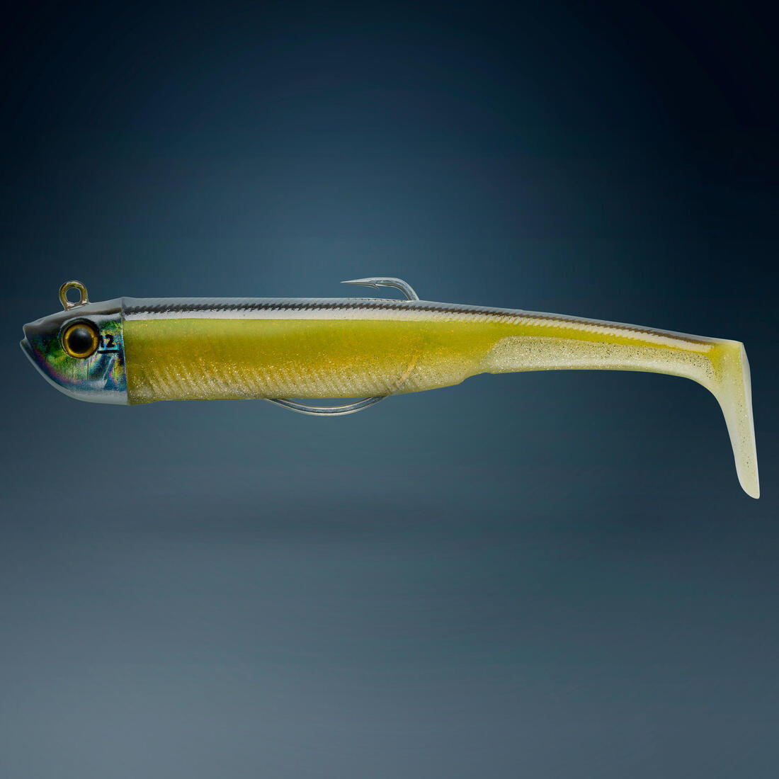 Kit leurres souples shad texan anchois ancho 120 12gr ayu en mer