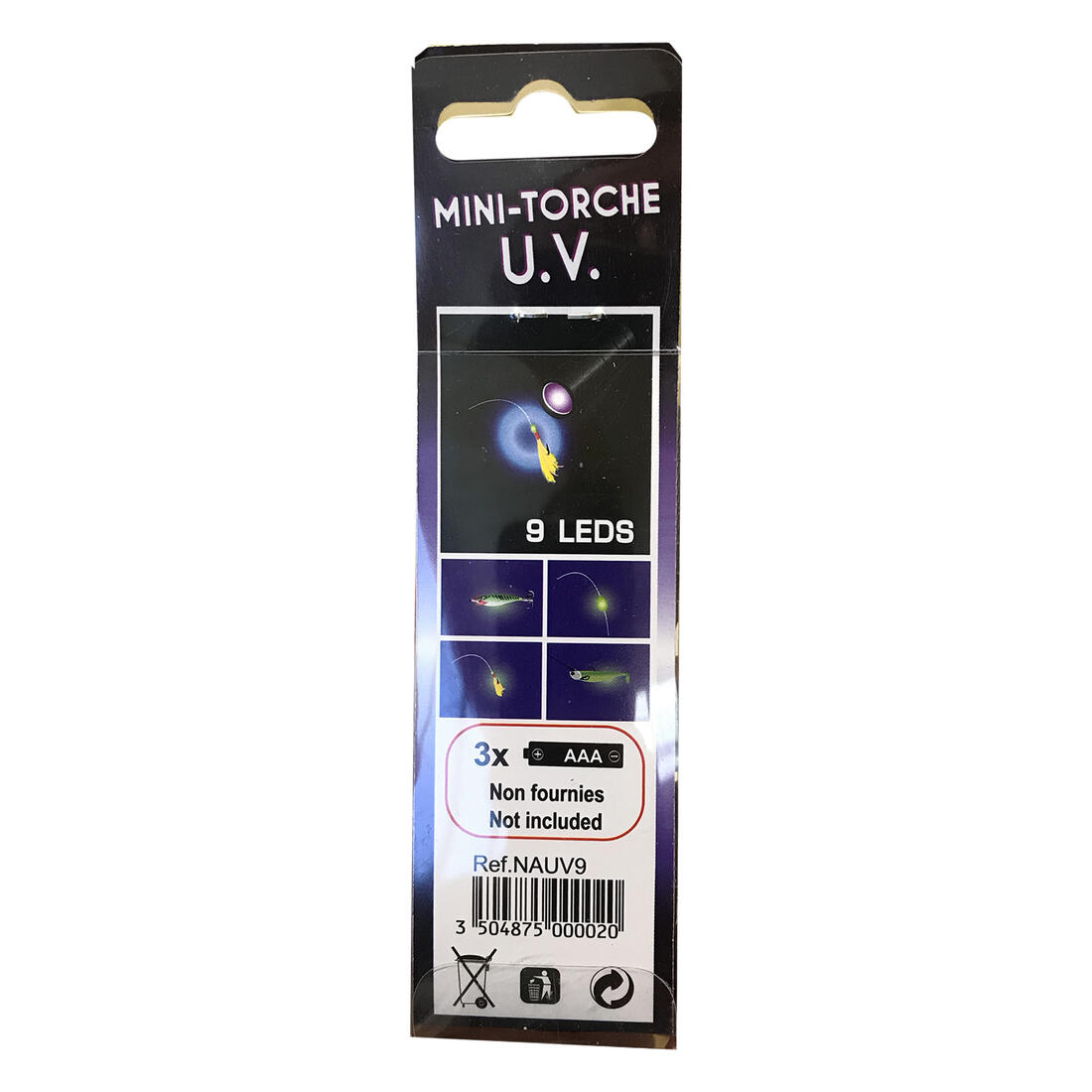 MINI-TORCHE U.V. 12 FLASHMER