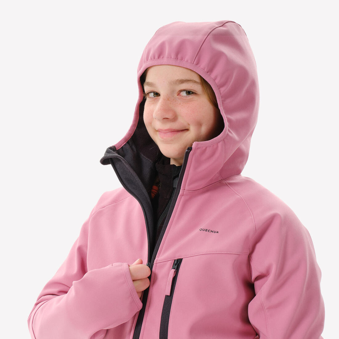Veste softshell de randonnée enfant 7-15 ans, MH900
