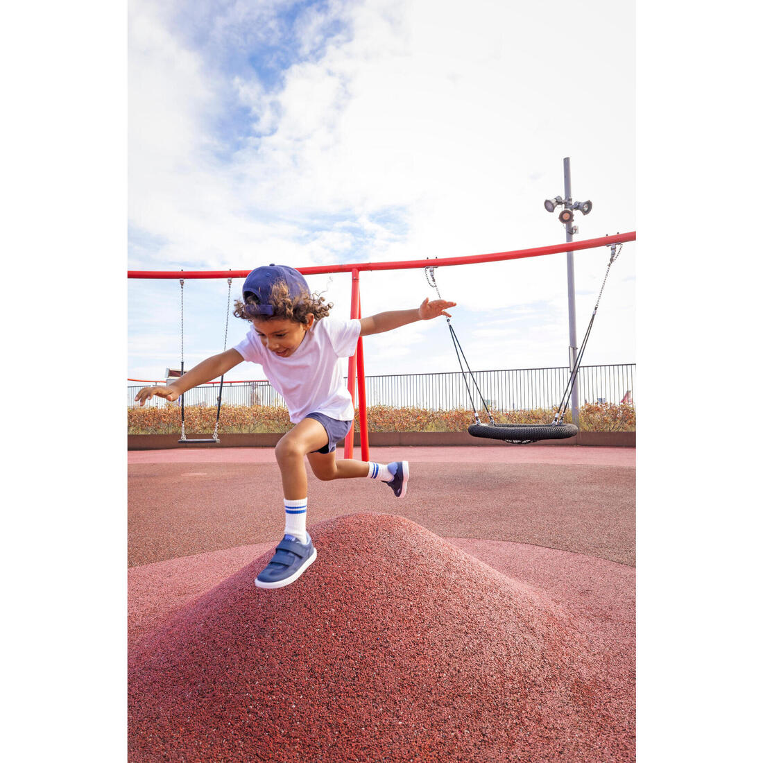 Chaussures Barefoot à scratch légères enfant, Stepper First