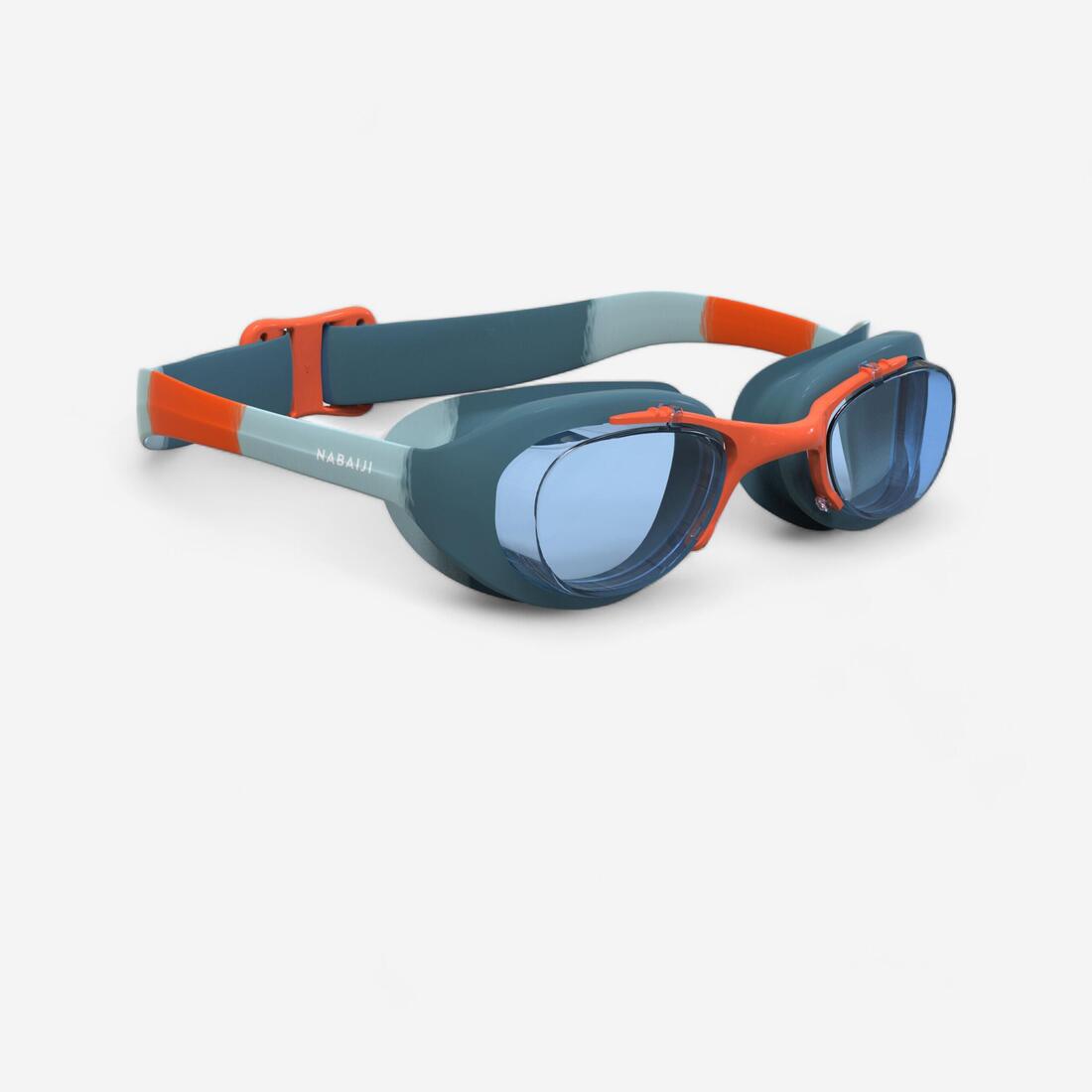 Lunettes de natation Junior - Xbase rose bleu teintées