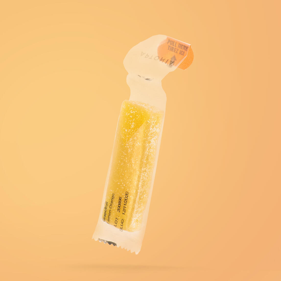 Pâte de fruit énergétique poire, x5