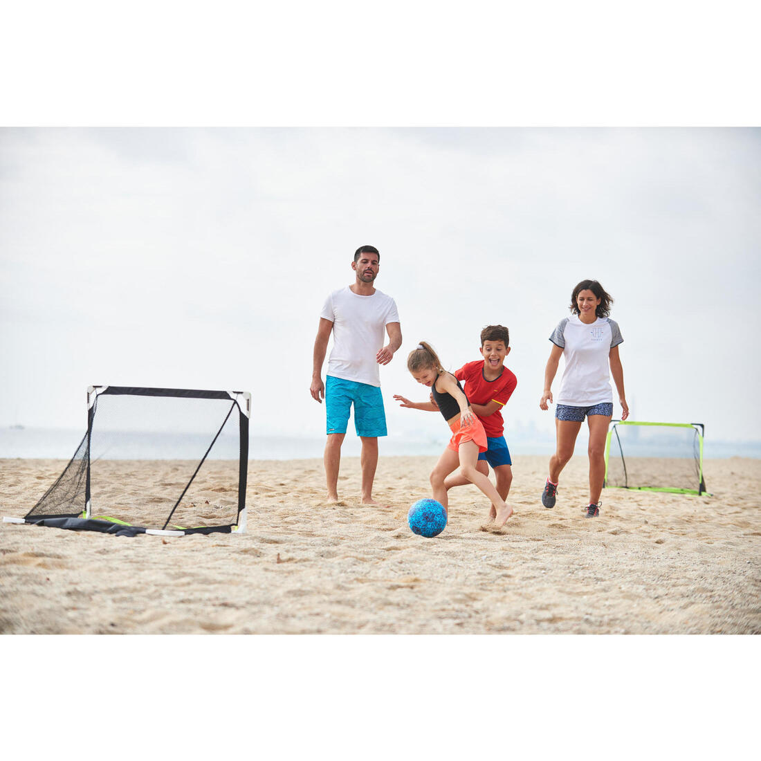 Ballon de football Softball XLight taille 5 290 grammes bleu