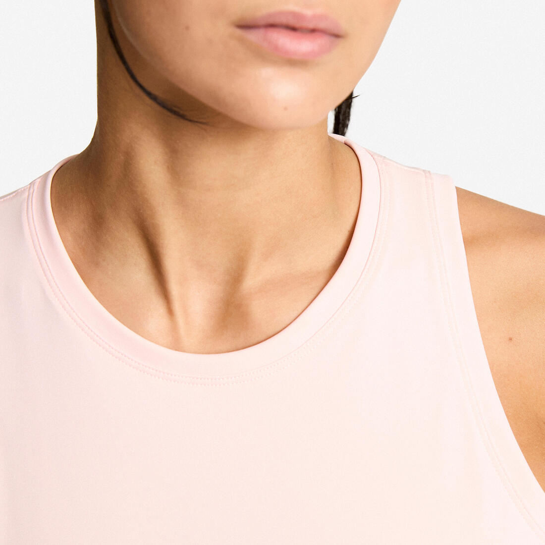 Débardeur de fitness coupe droite femme