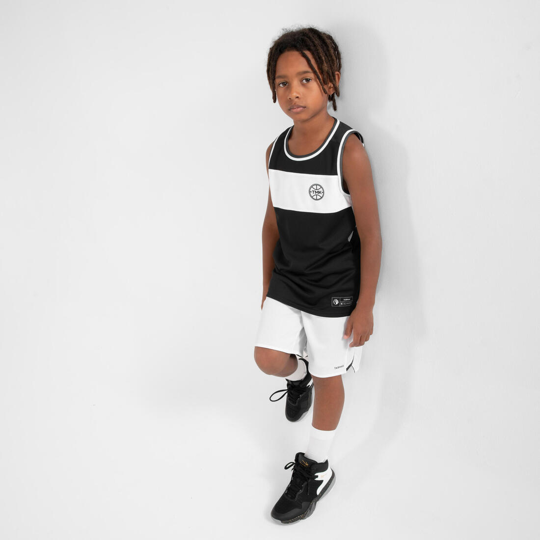 Maillot de Basketball sans manche reversible enfant - T500R JR