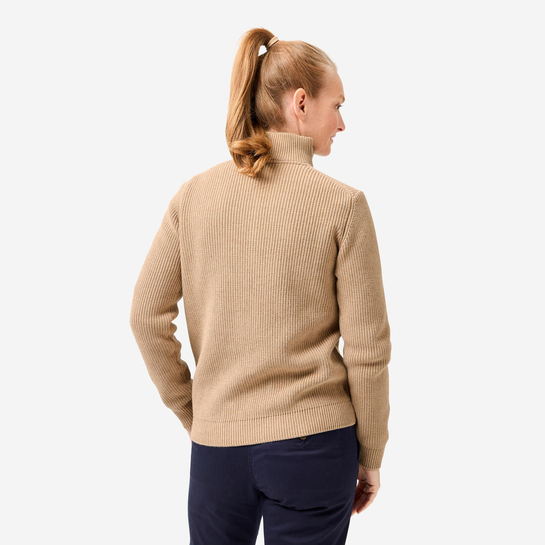 Pull golf 1/2 ZIP Femme - MW500