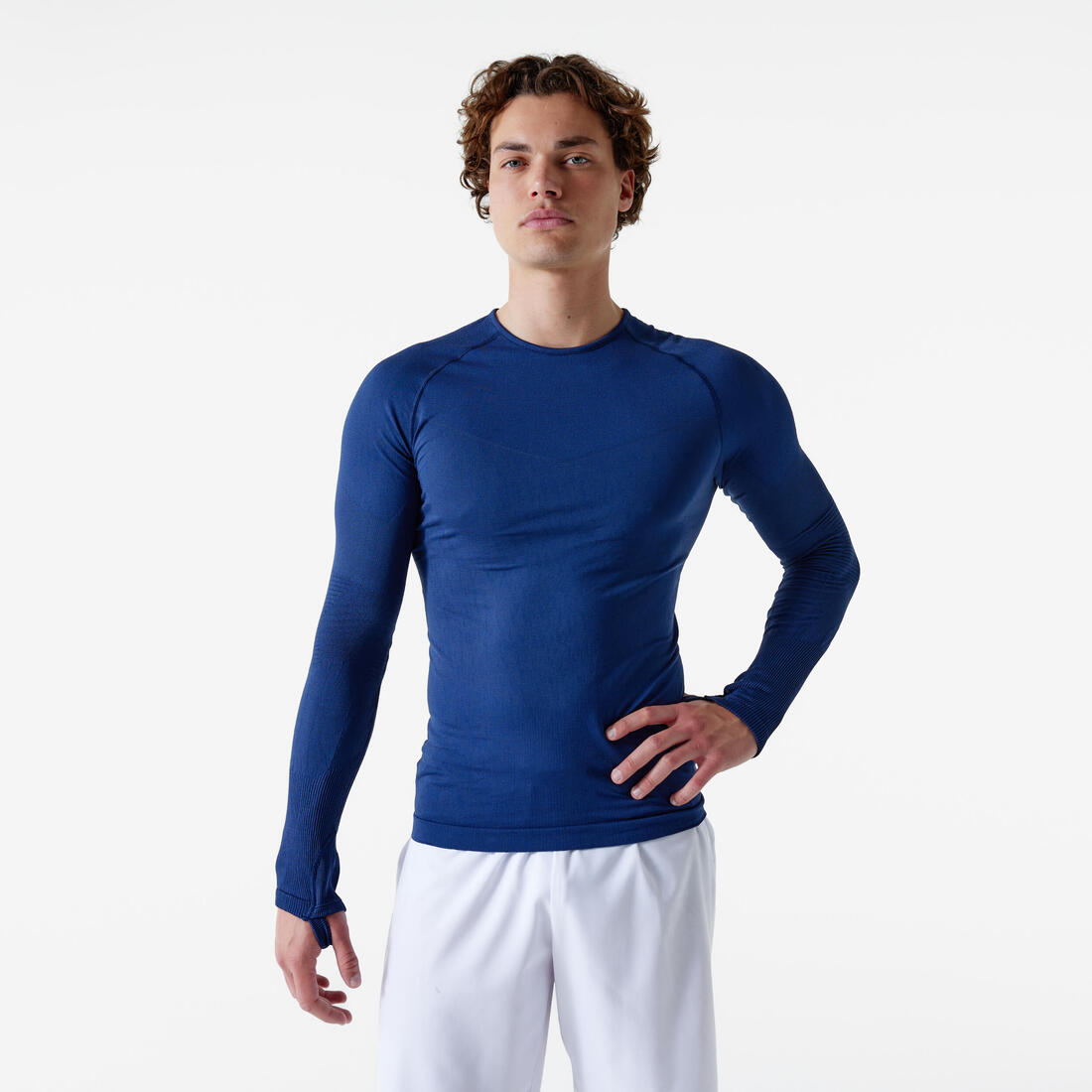 Sous-maillot de foot thermique sans-couture manches longues, Keepdry