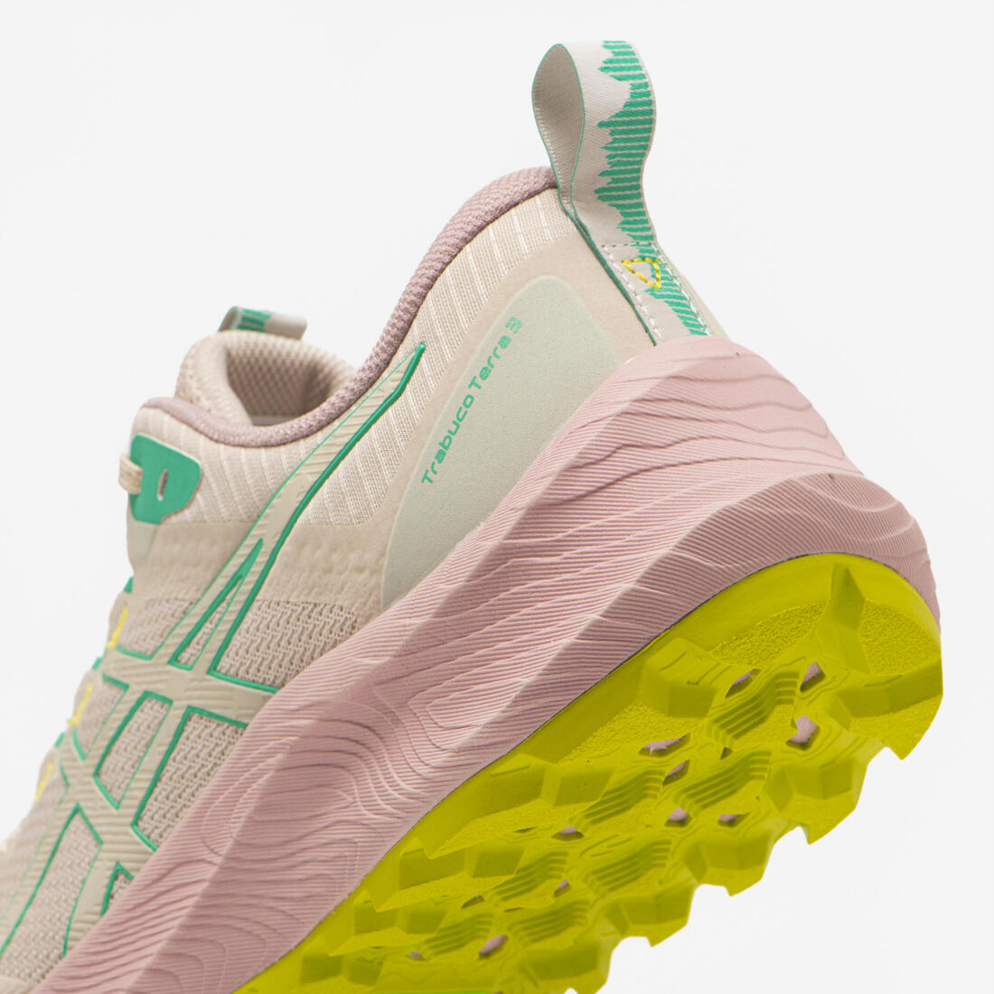 Chaussures de running trail femme, Asics trabuco terra 2, noir et