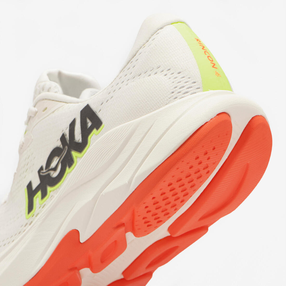 Chaussure de Running Homme, Hoka Rincon 4 blanc et rouge