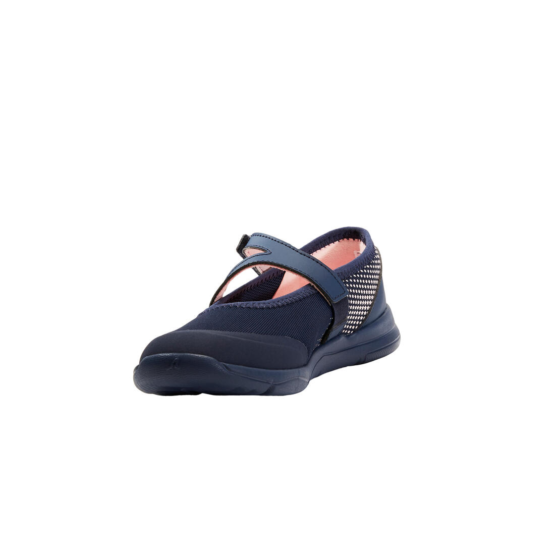 Ballerines à scratch enfant - PW 160 BR'EASY JR corail du 28 au 39