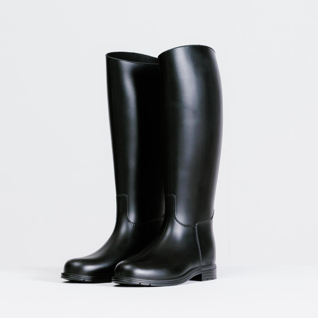 Bottes équitation adulte - 100 noir