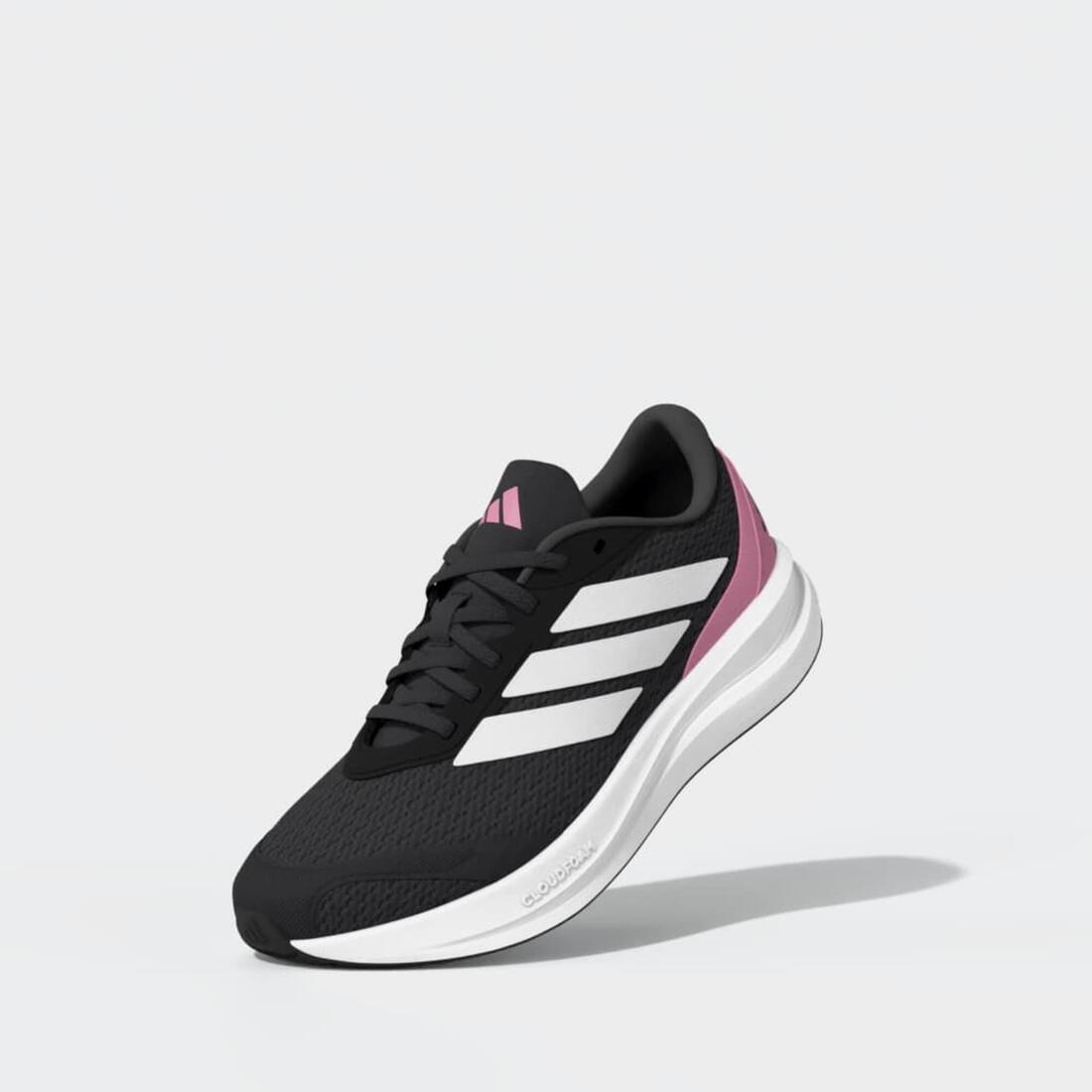 Chaussure de running enfant fille, adidas Runfalcon 6.0 noir et rose