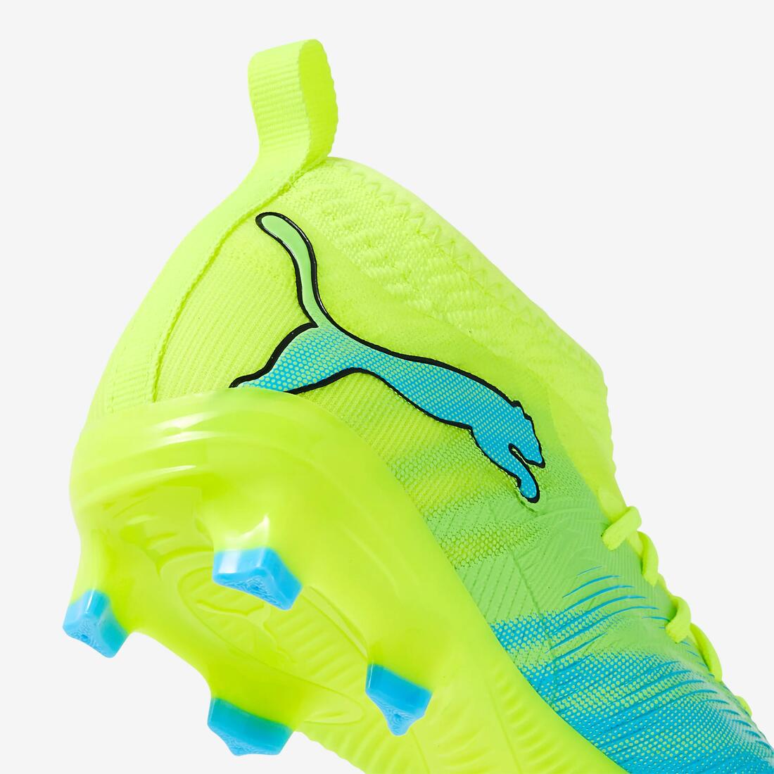 Chaussure FUTURE 9 Match FG/AG SMU Enfant Jaune/Bleu
