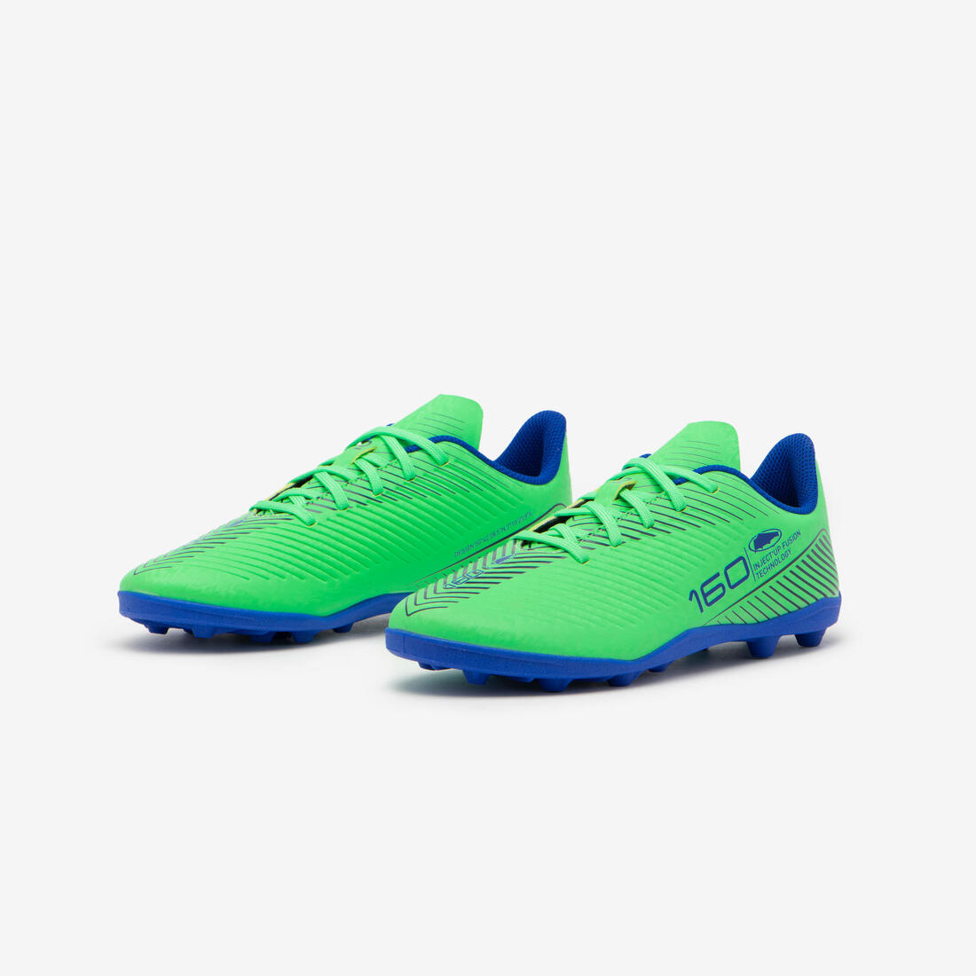CHAUSSURES DE FOOTBALL ENFANT A LACETS 160 JR AG/FG