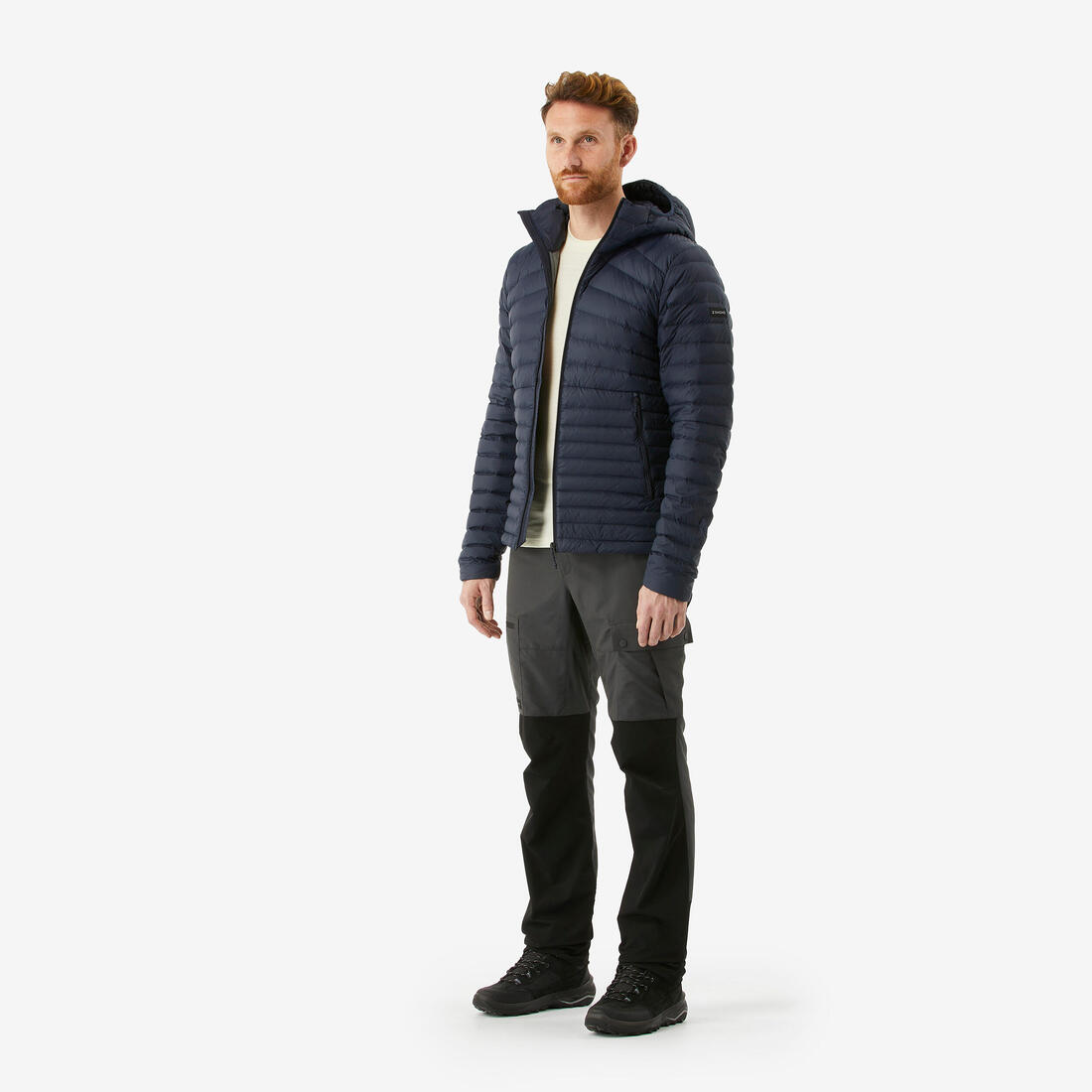 Doudoune à capuche de randonnée -5°C homme, MT100