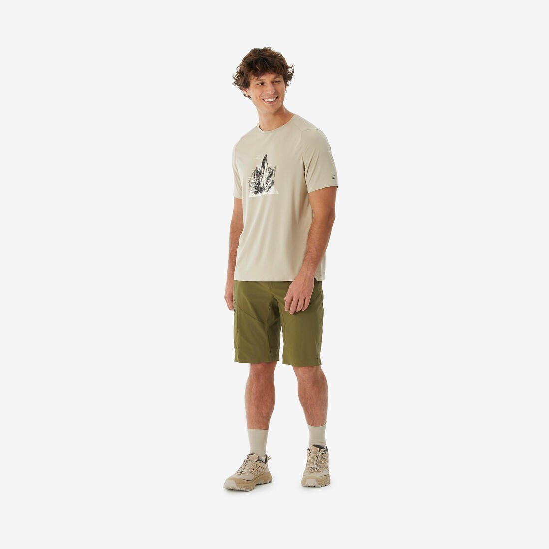 Short long de randonnée homme, MH500