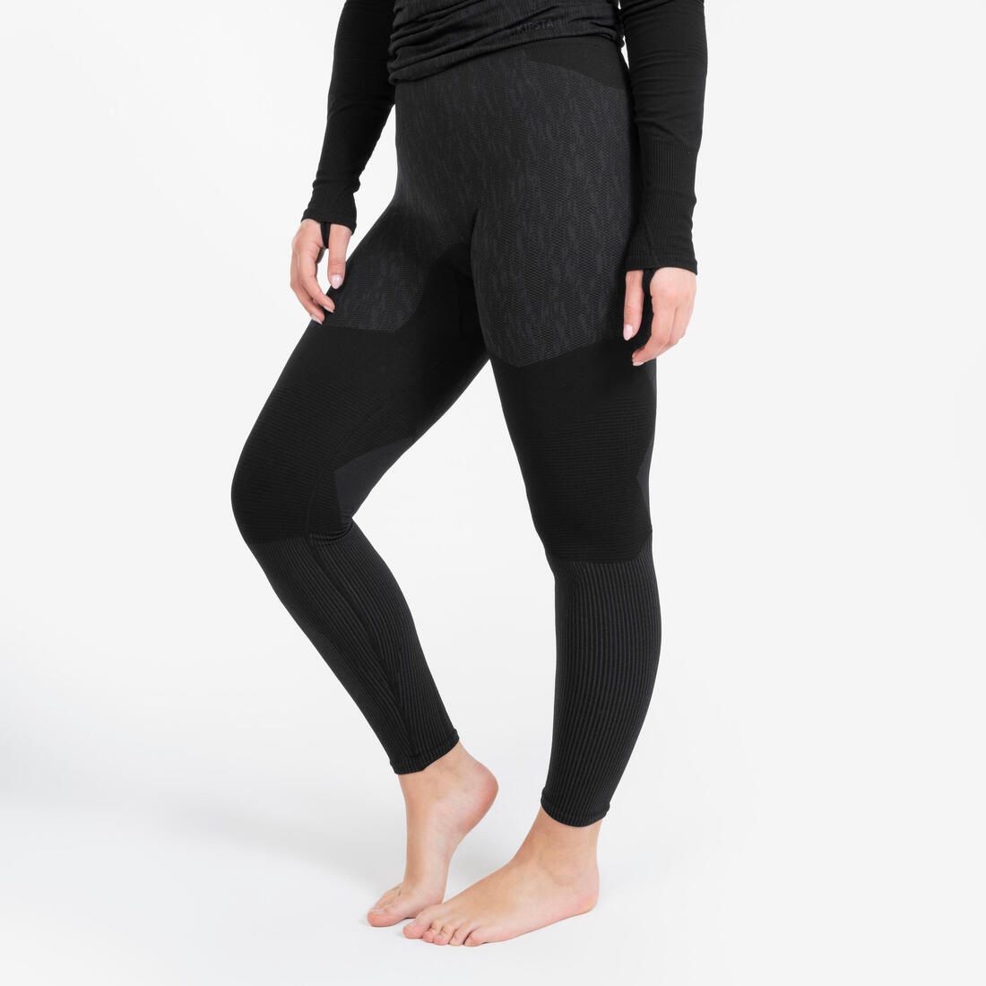 Collant sous-vêtement thermique adulte Keepdry noir