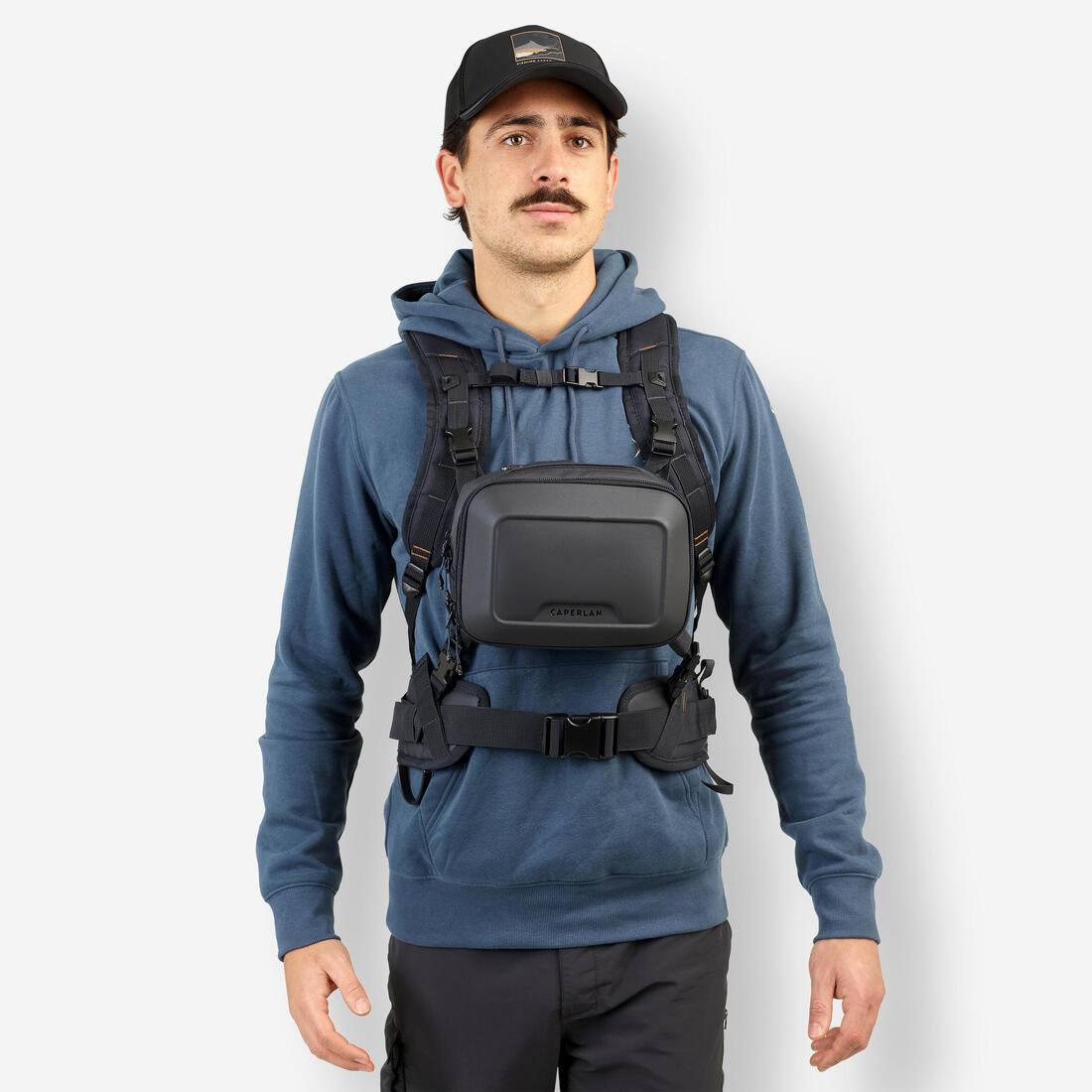 Sac à dos de pêche  Chest pack 500 15L + 5L