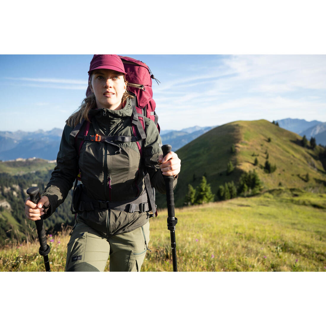 Casquette de randonnée, HIKE 500 compact